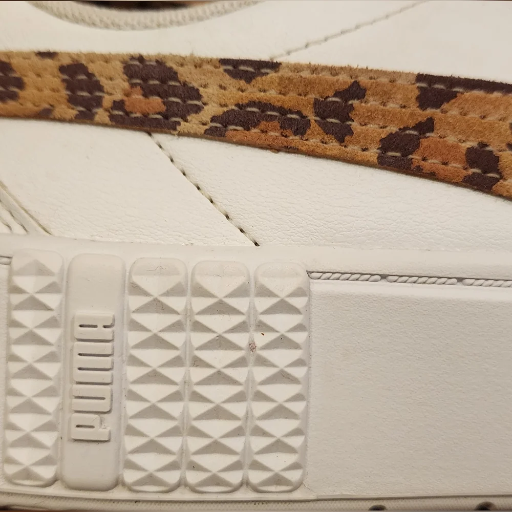 Puma Smash Platform leopard shoes - size 8.5 - Picture 6 of 6